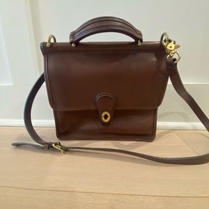 Coach vintage Willis 9927 crossbody coco brown